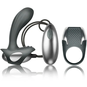 CLIMAXIMUM - EXCITE KIT COCK RING + DRAHT-PROSTATAMASSAGEGERÃT